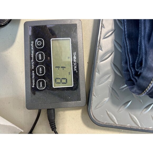 Enzo Denim Jeans Size 34 Dark Wash Straight Leg Casual Dark Wash Cotton Western - Picture 7 of 7